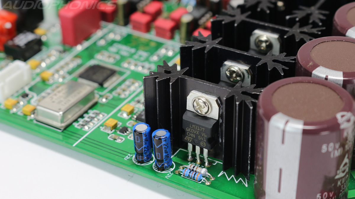 ESS ES9018 DAC Module Board 32bit 384khz DSD 3x LM317T Regulators ...